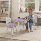 Ronde-kindertafel-met-opbergvak-en-twee-stoelen-lila-wit-Kidkraft (20017)